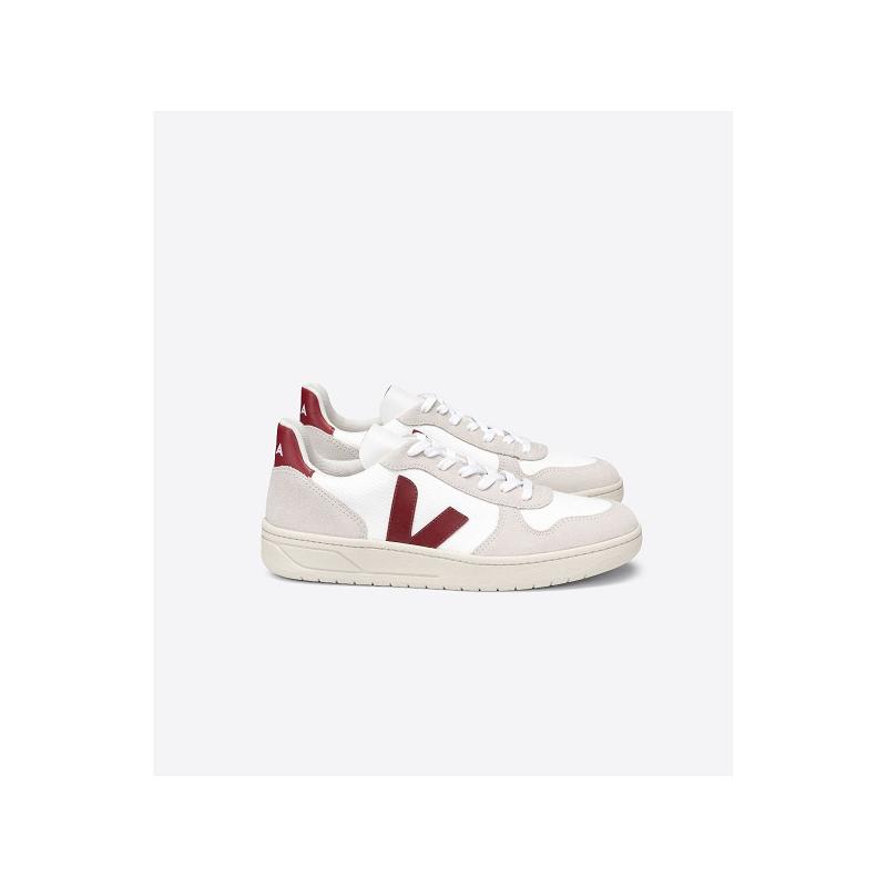 Tenis Veja Hombre Outlet - V-10 Zapatillas Blancas ES2957847